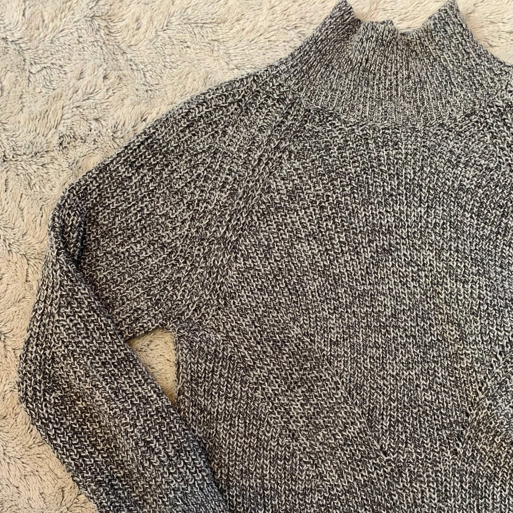 Topshop Gray Sweaterdress